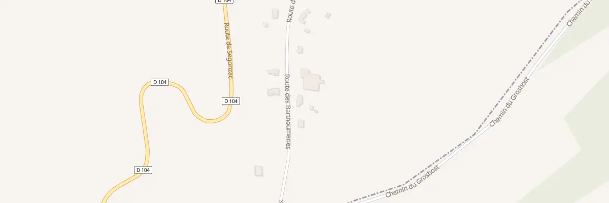 Plan du 27 Rte des Barthoumeries à Saint-Méard-de-Drône