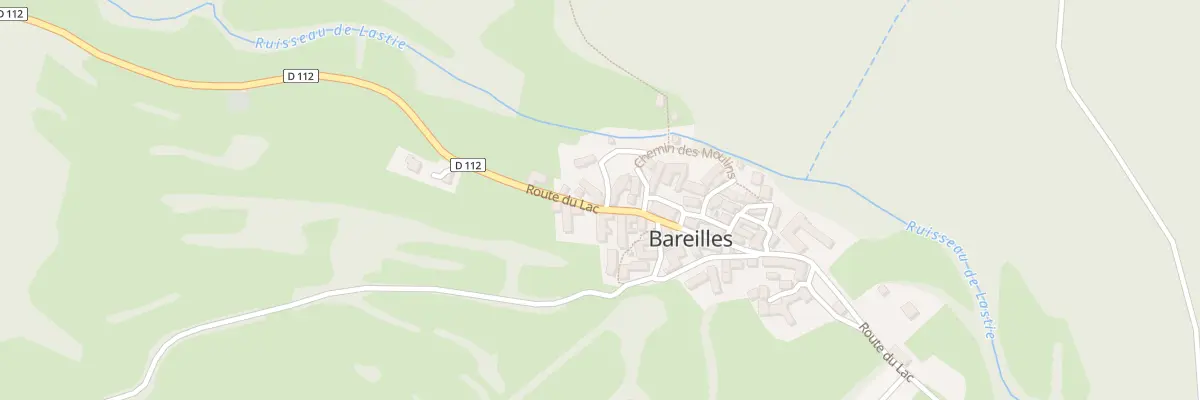 Plan du 5021 Le Village à Bareilles