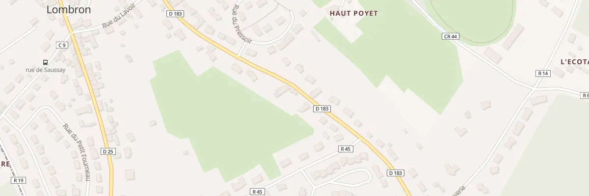 Plan du 24 Rue de Connerre à Lombron