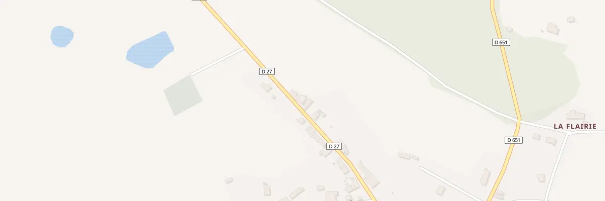 Plan du 13 Rue de Vauvineux à Pervenchères