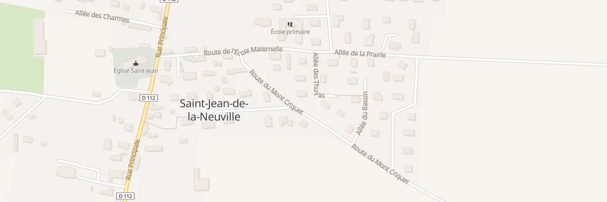 Plan du 3 All des Thuyas à Saint-Jean-de-la-Neuville