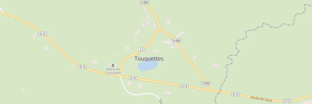 Plan du 146 Rte de l’Aubinière à Touquettes