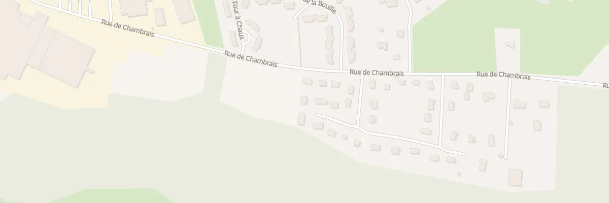 Plan du 8 Imp des Bruyères à La Vespière-Friardel