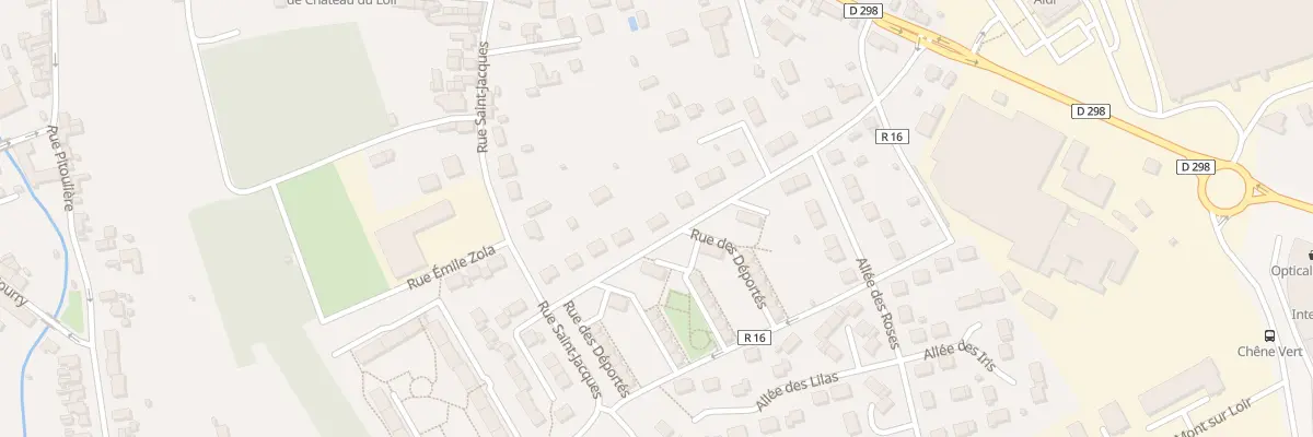 Plan du 20 Rue des Deportes à Montval-sur-Loir