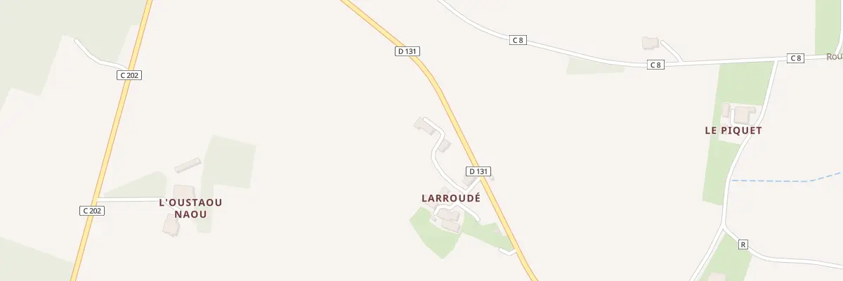 Plan du 3459 Rte de Nérac à Fieux