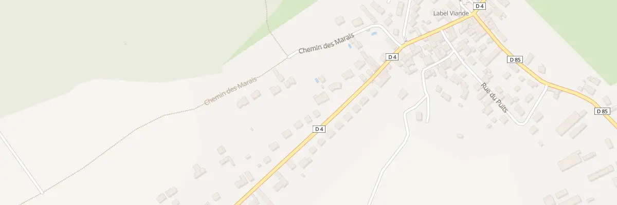 Plan du 562 Rue des Lordières à Dissay