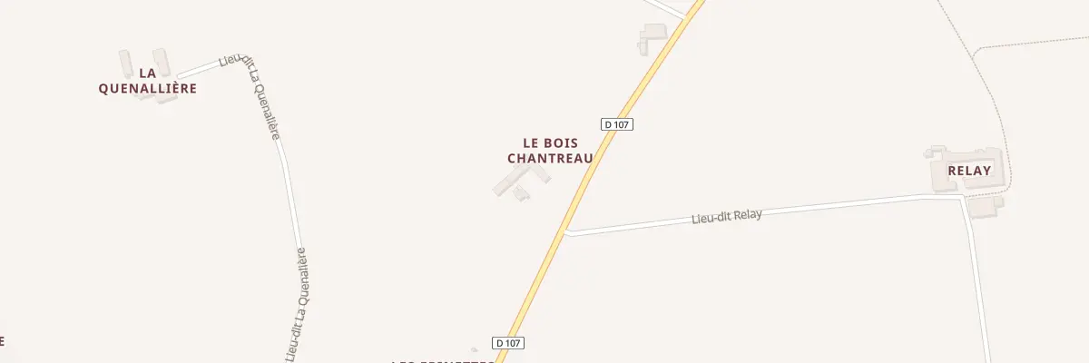 Plan du 5 Les Epinettes à Jaulnay
