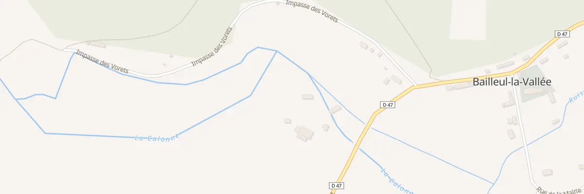 Plan du 35 Rue des Vorets à Bailleul-la-Vallée