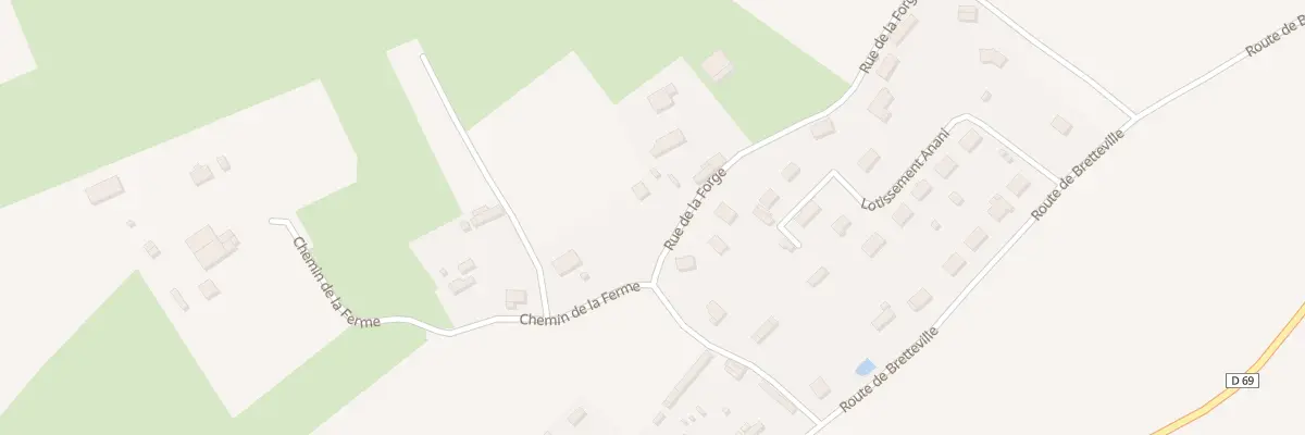Plan du 7 Rue de la Forge à Annouville-Vilmesnil