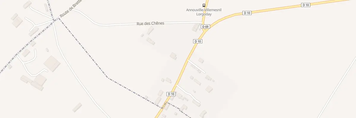 Plan du 130 Rte de Goderville à Annouville-Vilmesnil
