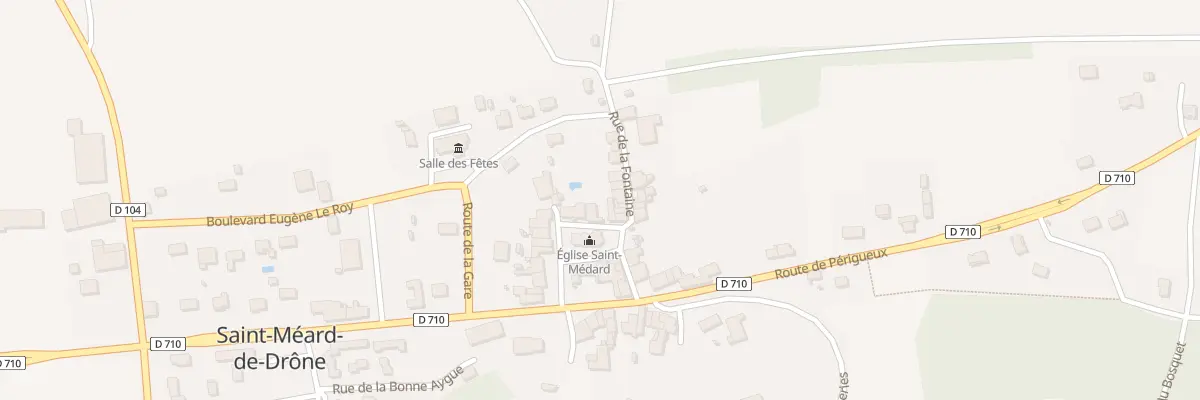 Plan du 17 Le Bourg à Saint-Méard-de-Drône