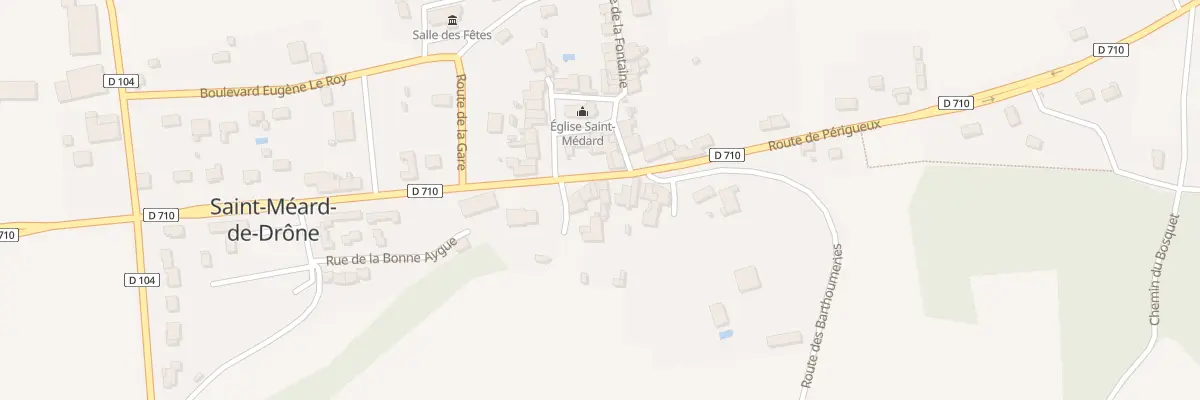 Plan du 10 Rte de Périgueux à Saint-Méard-de-Drône