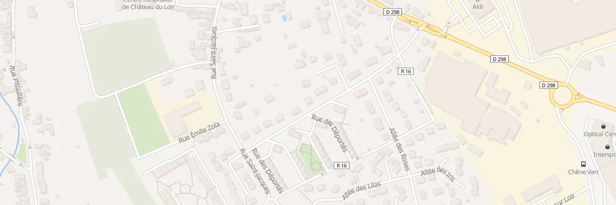 Plan du 18 Rue des Deportes à Montval-sur-Loir