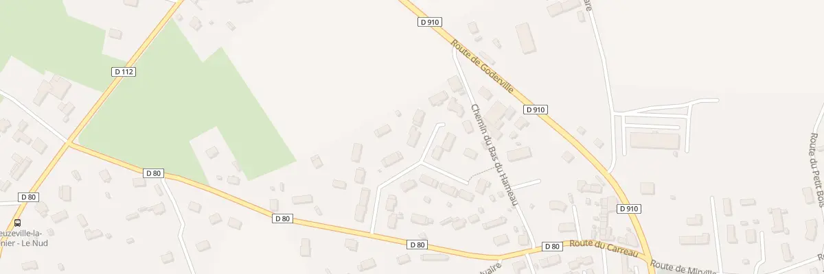 Plan du 10 Rue des Sorbiers à Beuzeville-la-Grenier