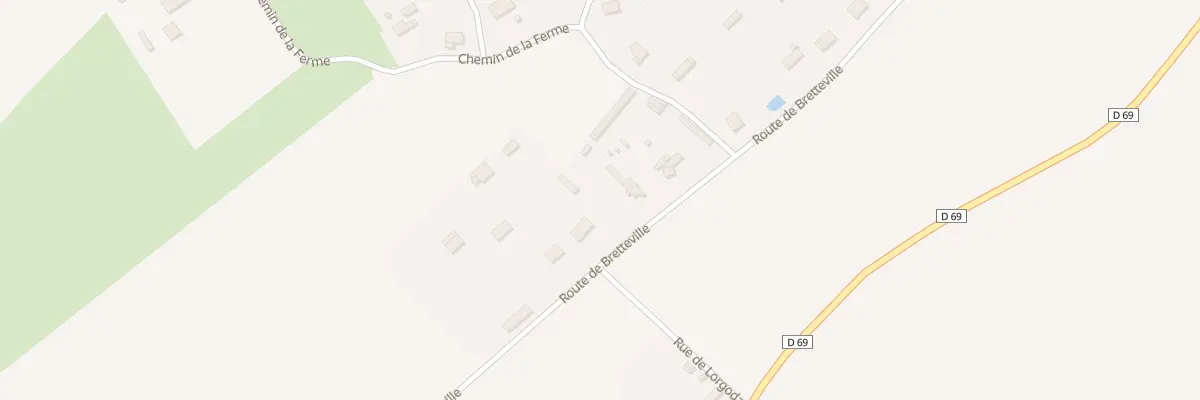 Plan du 74 Rte de Bretteville à Annouville-Vilmesnil