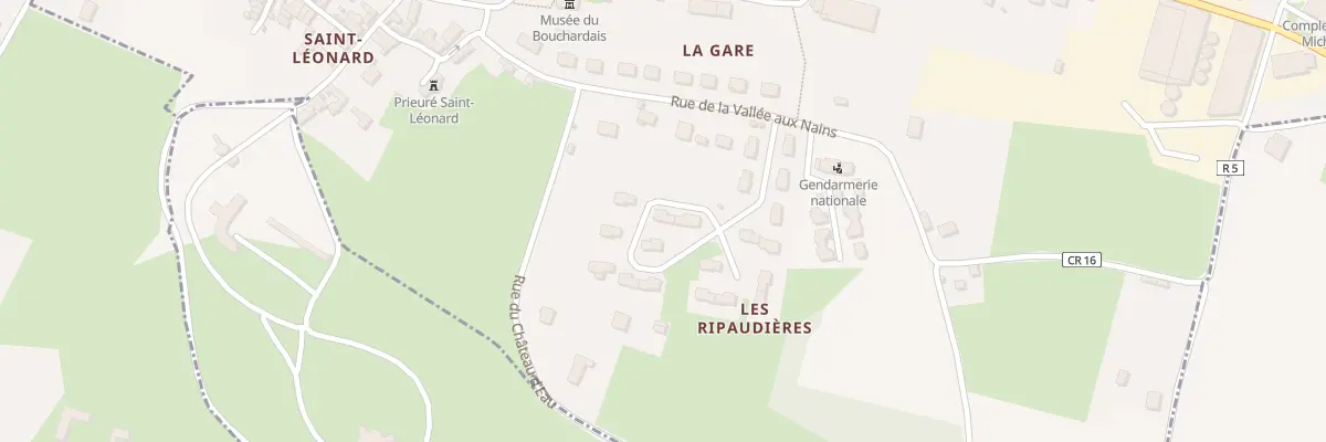 Plan du 14 Rue des Ripaudières à L’Île-Bouchard