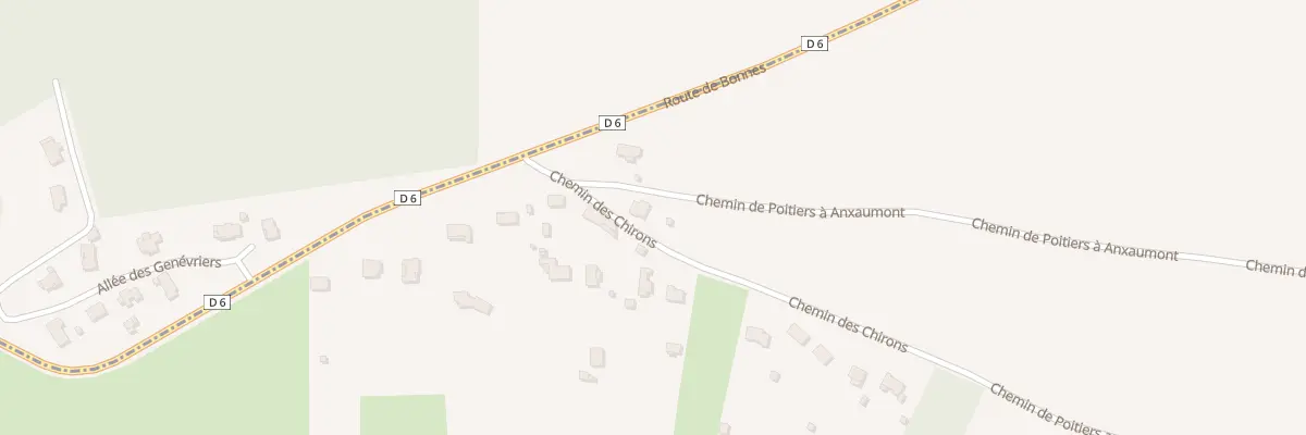 Plan du 3 Che des Chirons à Sèvres-Anxaumont