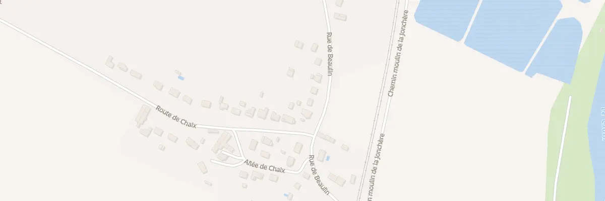 Plan du 83 Rue de Beaulin à Dissay