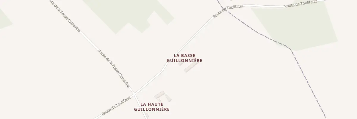 Plan du 31 Rte de Toulifault à Thuré