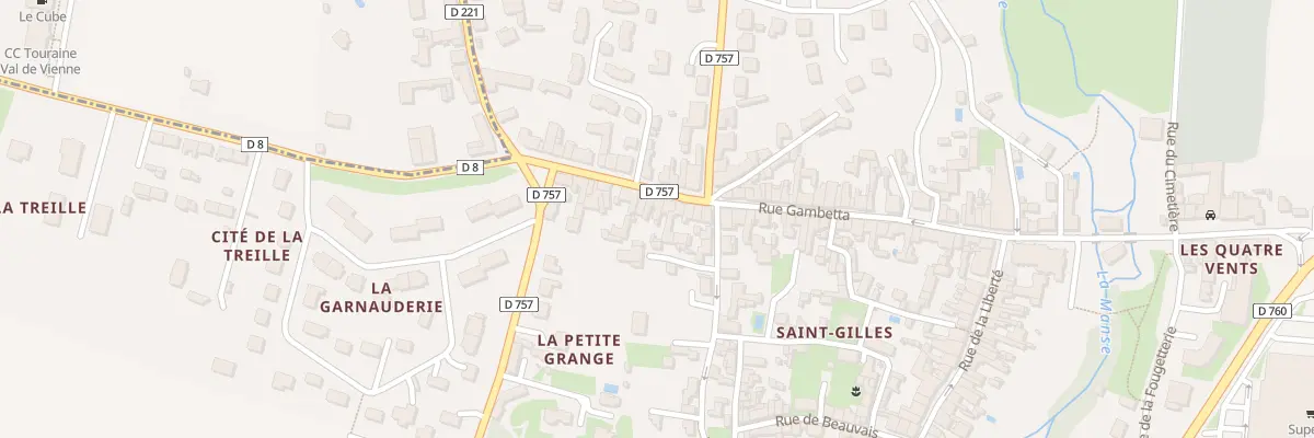 Plan du 49 Rue Gambetta à L’Île-Bouchard