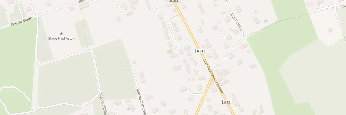 Plan du 7 Rue de la Grange au Loup à Mazières-de-Touraine
