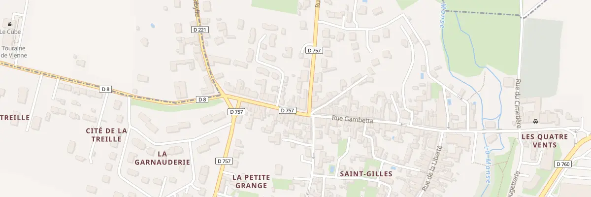 Plan du 62 Rue Gambetta à L’Île-Bouchard