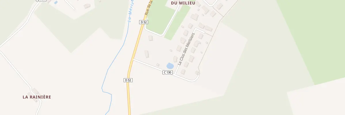 Plan du 1 Clos du Merisier à Ardenay-sur-Mérize