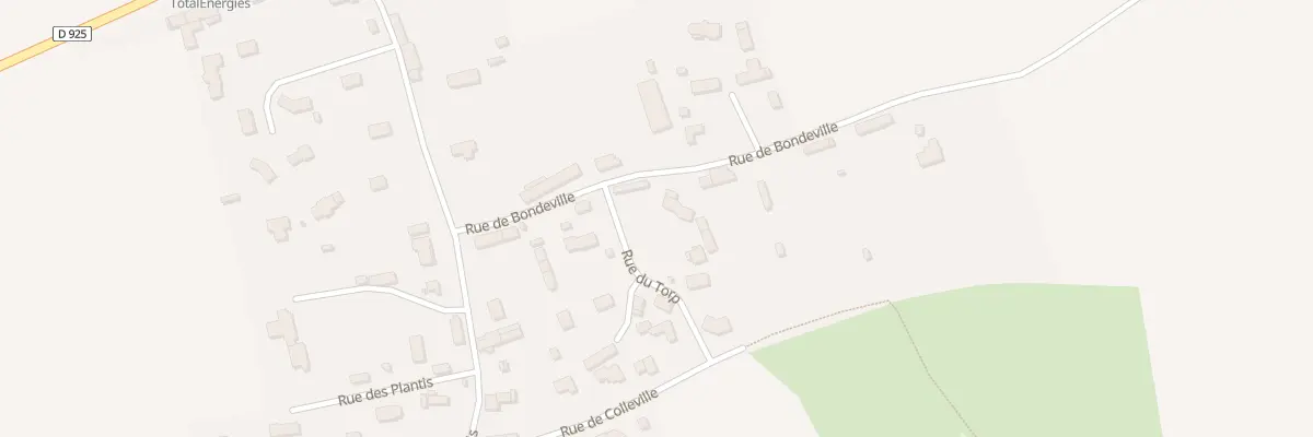 Plan du 126 Rue de Bondeville à Senneville-sur-Fécamp