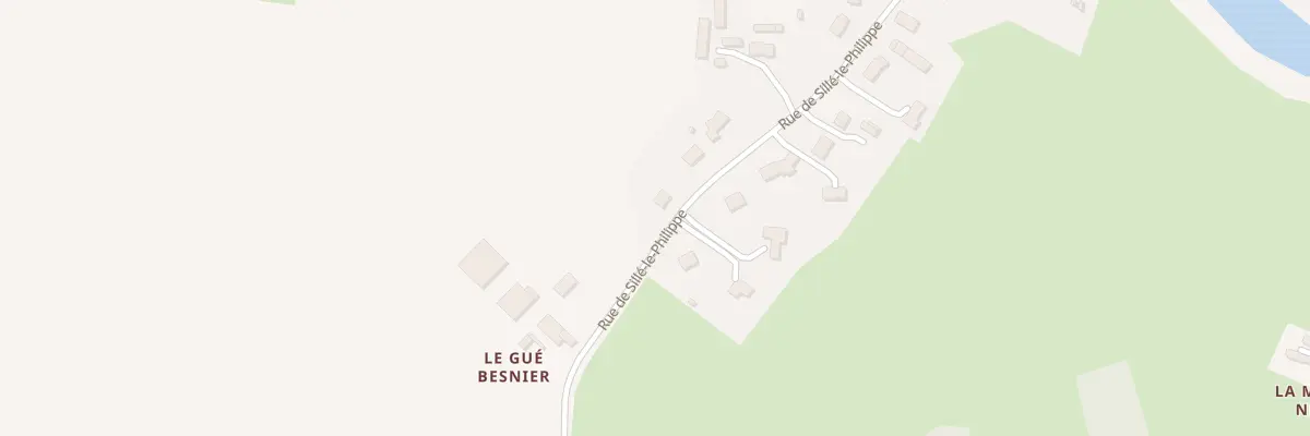 Plan du 834 Rte de Sille le Philippe à Saint-Célerin