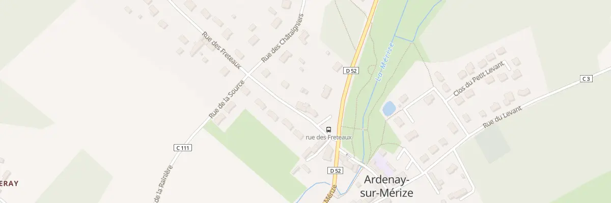 Plan du 4 Rue des Freteaux à Ardenay-sur-Mérize
