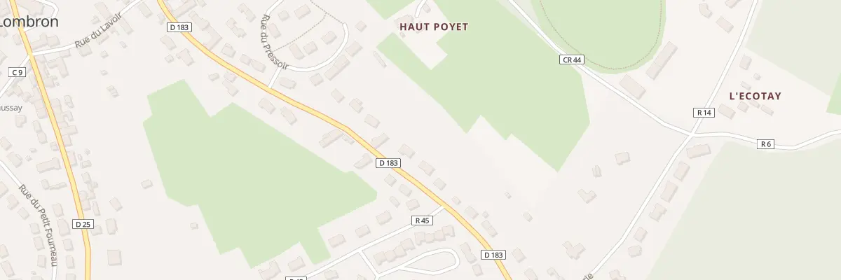 Plan du 19 Rue de Connerre à Lombron