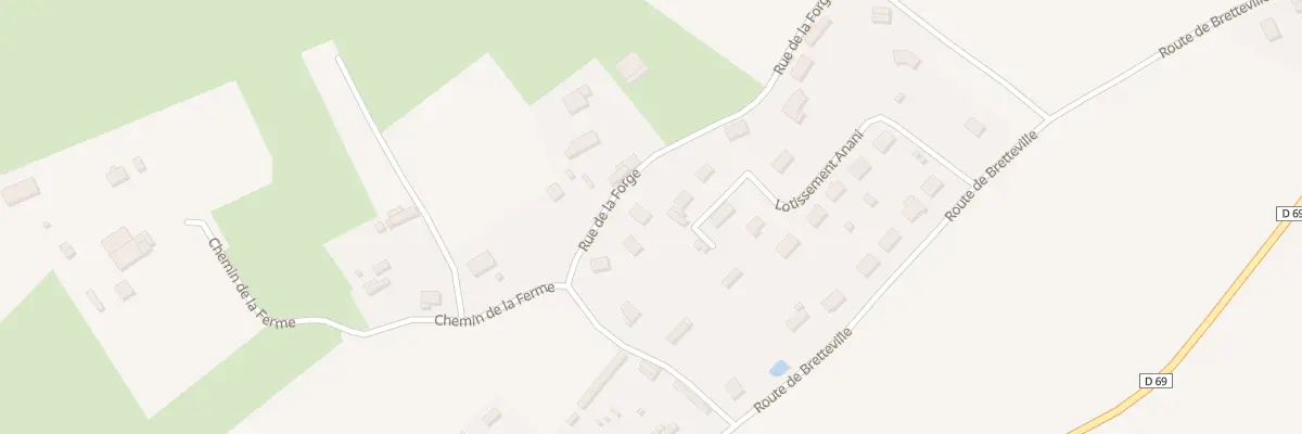 Plan du 6 Rue de la Forge à Annouville-Vilmesnil