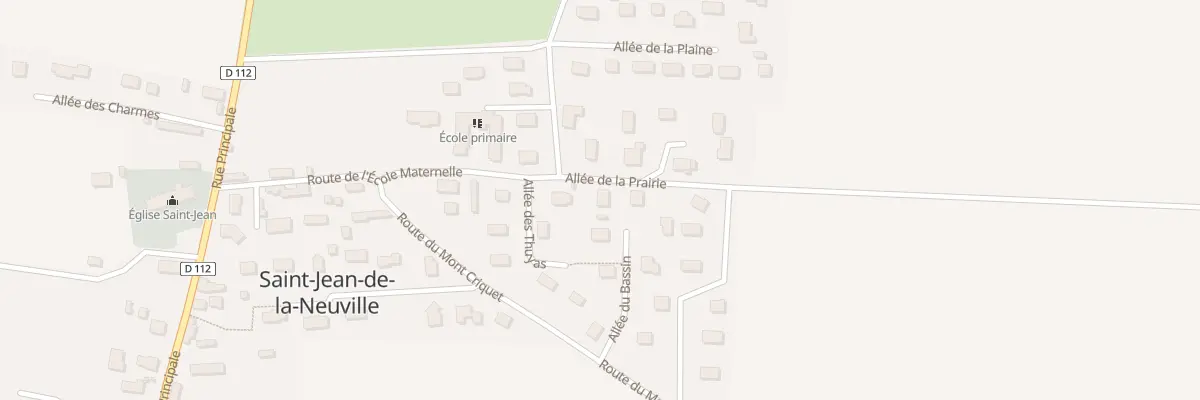 Plan du 5139 La Plaine de Saint Jean à Saint-Jean-de-la-Neuville