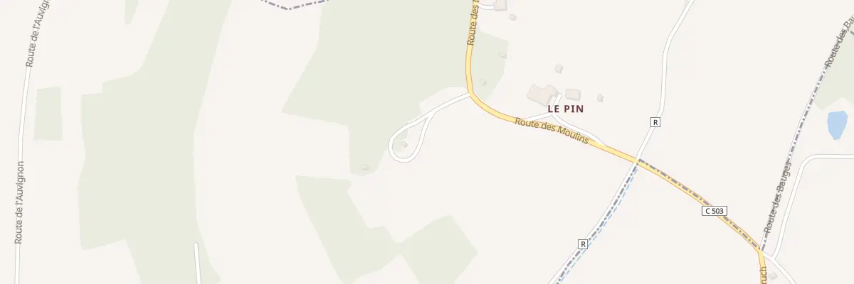 Plan du 217 Rte des Moulins à Montesquieu