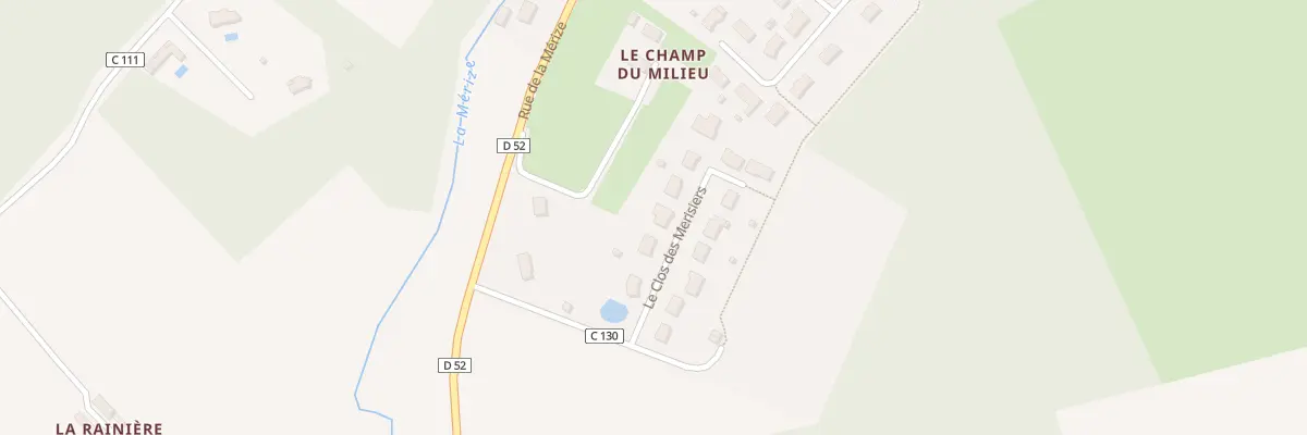 Plan du 3 Clos du Merisier à Ardenay-sur-Mérize