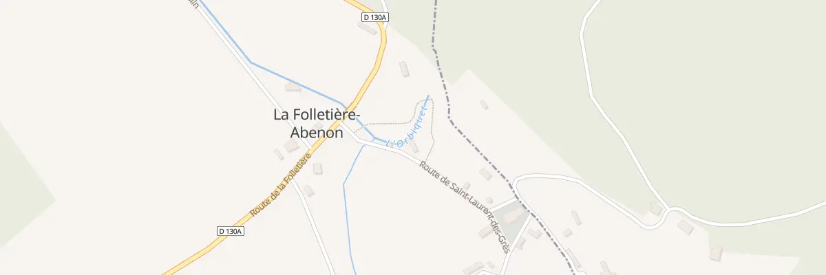 Plan du 5012 Le Bourg à La Folletière-Abenon