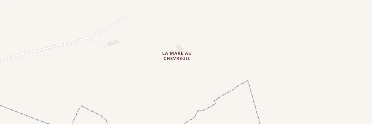 Plan du 171 La Mare au Chevreuil à Pervenchères