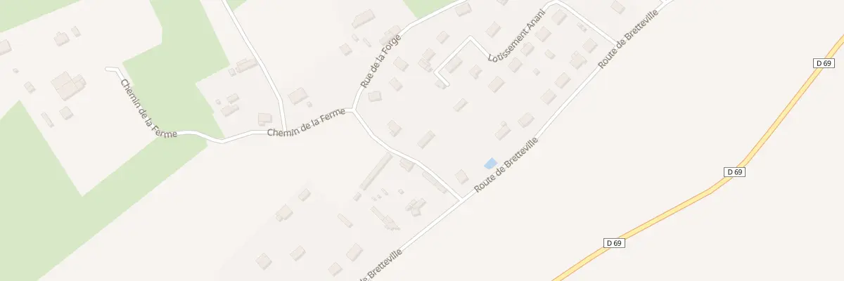 Plan du 2 Rue de la Forge à Annouville-Vilmesnil