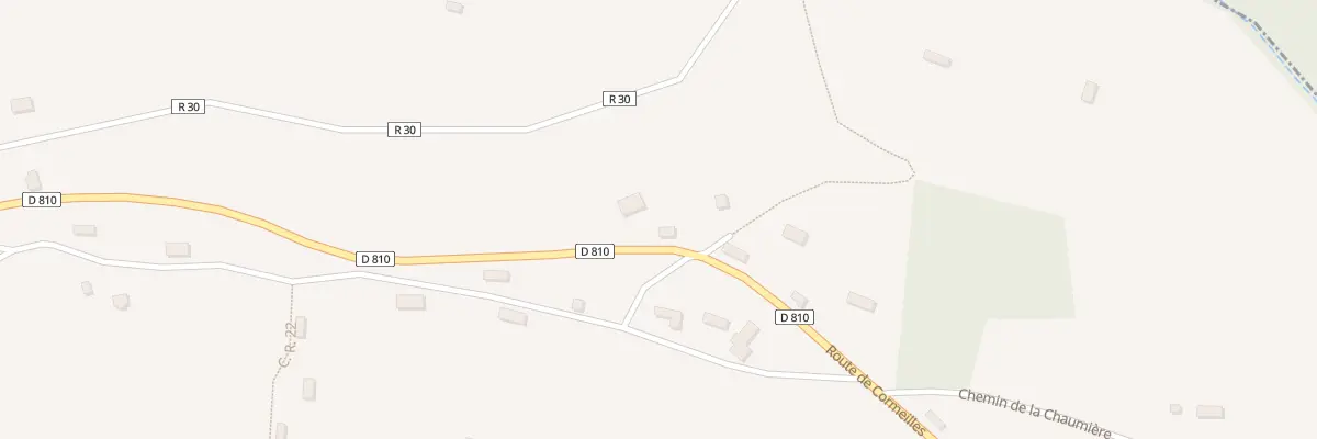 Plan du 1622 Rte de Cormeilles à Morainville-Jouveaux