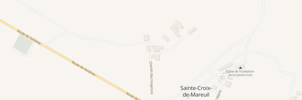 Plan du 187 Che des Forgerons à Sainte-Croix-de-Mareuil