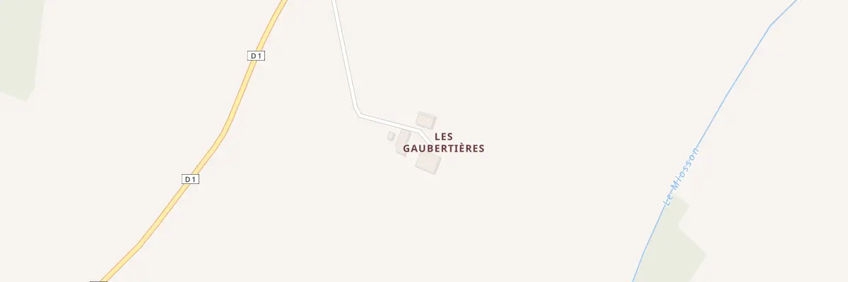Plan du 5101 Les Gaubertieres à Gizay