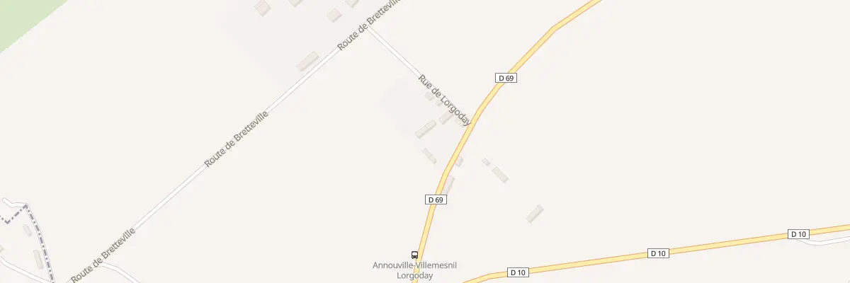 Plan du 92 Rte des Bacs à Annouville-Vilmesnil
