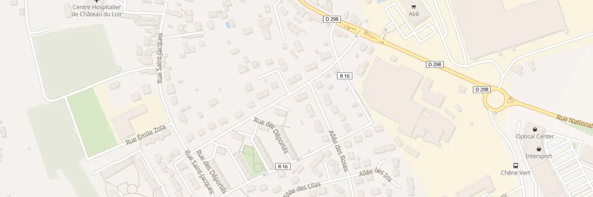 Plan du 5 Rue des Deportes à Montval-sur-Loir