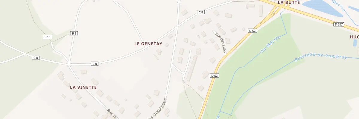 Plan du 1 Rue des Genets d’Or à Ardenay-sur-Mérize