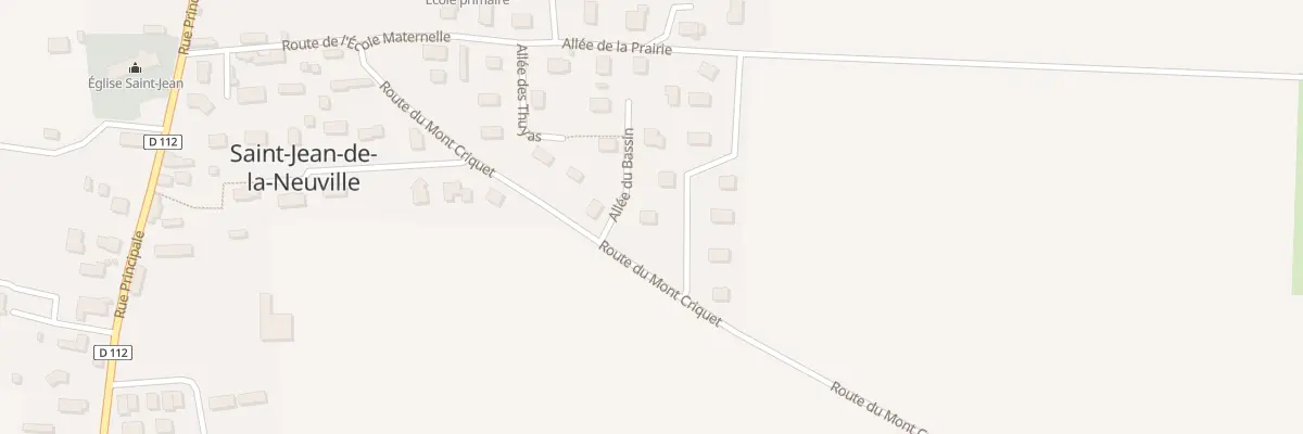 Plan du 1 All du Bassin à Saint-Jean-de-la-Neuville