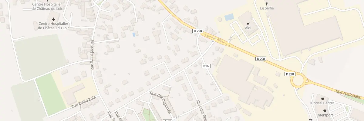 Plan du 6 Rue des Deportes à Montval-sur-Loir