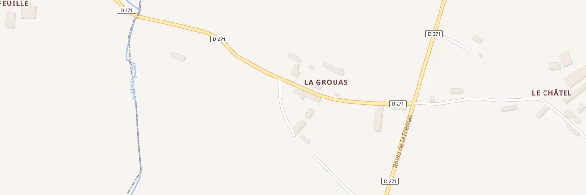 Plan du 41 Les Grouas à Saint-Aubin-de-Courteraie