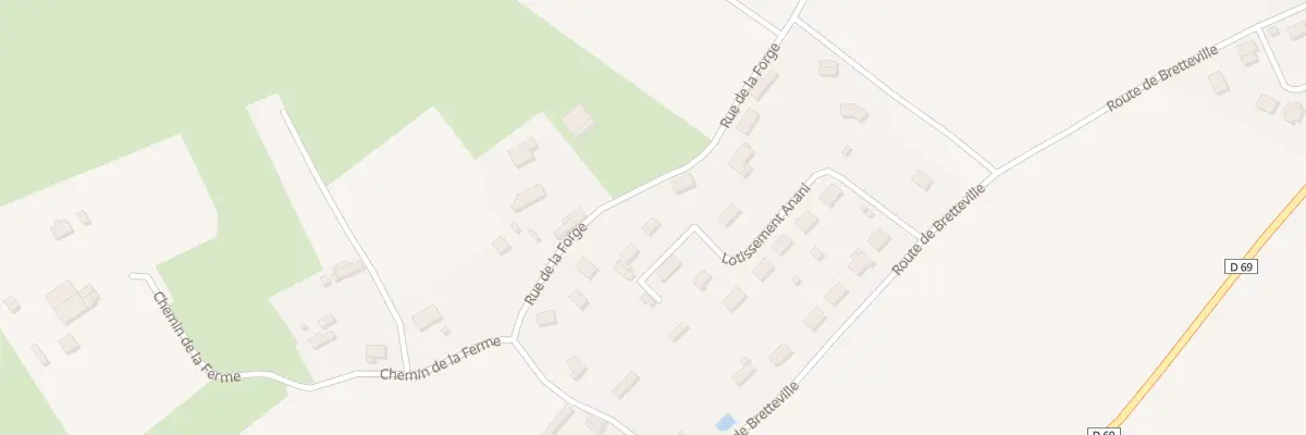 Plan du 10 Rue de la Forge à Annouville-Vilmesnil