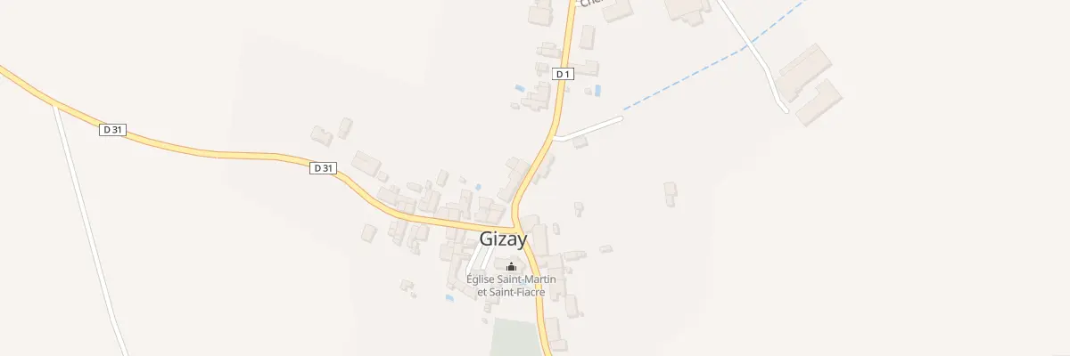 Plan du 5036 Le Bourg à Gizay