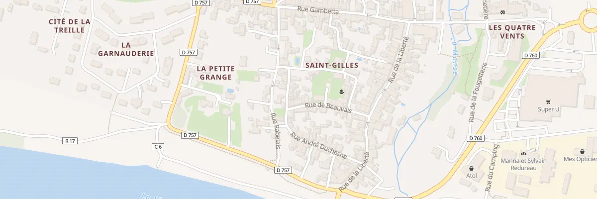 Plan du 20 Rue de Beauvais à L’Île-Bouchard